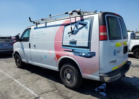 2014 Chevrolet Express G2500 из США, поврежденный, VIN 1GCWGFCAXE1160210